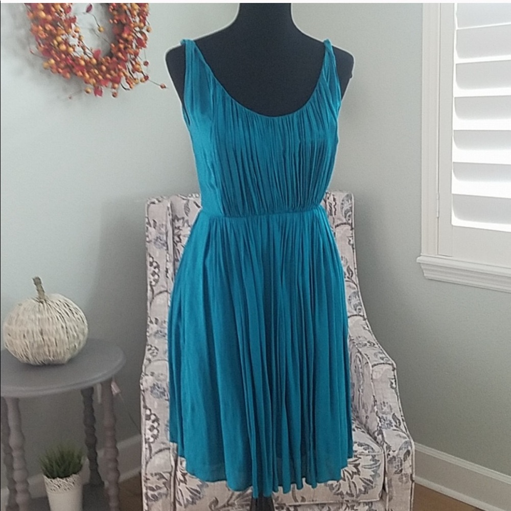 Teal Madewell Dress with POCKETS